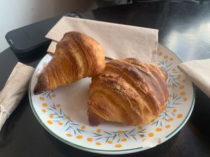 Croissant at Odete Bakery in Porto