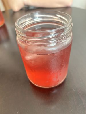 Iced tea   at Odete Bakery in Porto