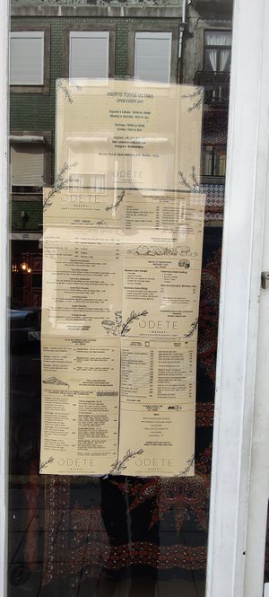  at Odete Bakery in Porto