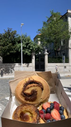   at Odete Bakery in Porto