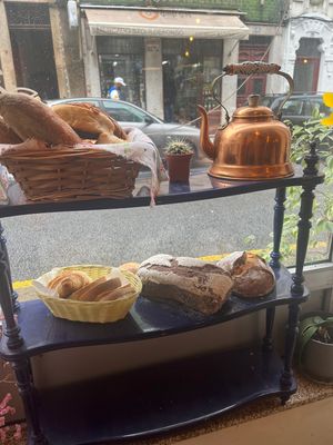 Get the vegan sourdough   at Odete Bakery in Porto