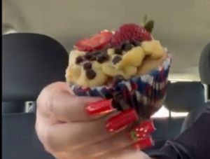 Cupcake #Veganuary at Odete Bakery in Porto