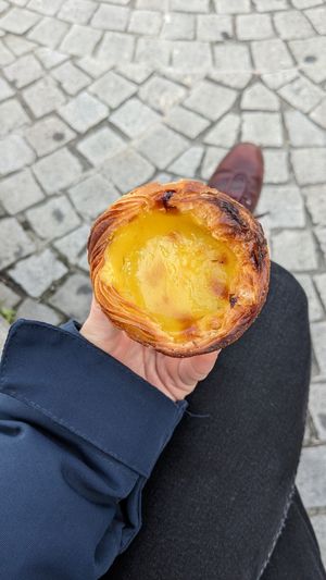 Pastel de nata #Veganuary at Odete Bakery in Porto