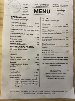   at Odete Bakery in Porto