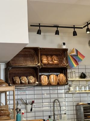 Very local  at Odete Bakery in Porto