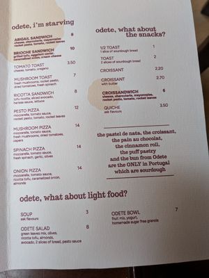  at Odete Bakery in Porto