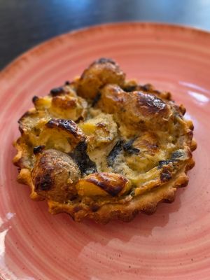 Quiche at Odete Bakery in Porto