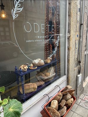   at Odete Bakery in Porto