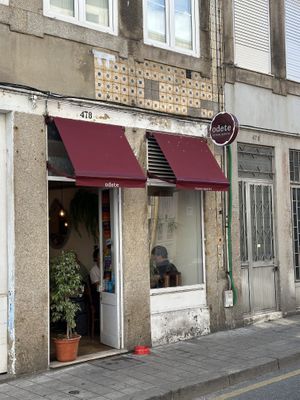   at Odete Bakery in Porto