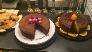 Pastry at Odete Bakery in Porto