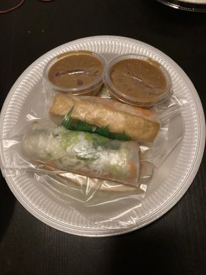 Summerrolls   at Maison de BaN in Frankfurt