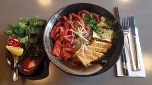 Vegan Phở at Maison de BaN in Frankfurt