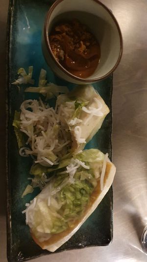 Summer rolls at Maison de BaN in Frankfurt