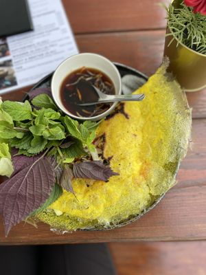Banh xeo   at Maison de BaN in Frankfurt
