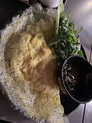 Pfannkuchen mit Gemüse  at Maison de BaN in Frankfurt