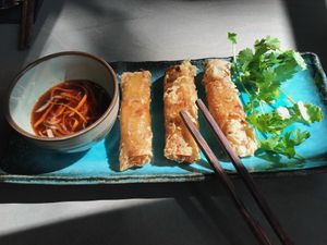 Actually the best spring rolls I’ve ever had at Maison de BaN in Frankfurt