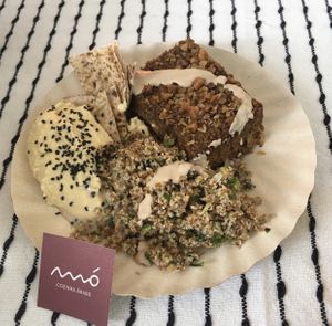 Prato libanês at Mó Cozinha Arabe in Salvador