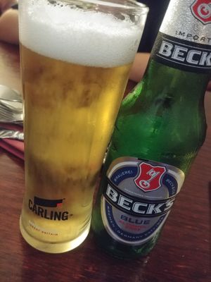 Non alcoholic selectiins at The Woodside Hotel in Aberdour