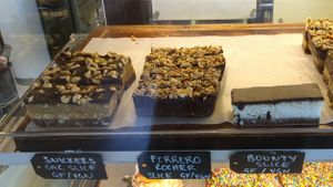 Selection of three vegan slices at Square 44 in Surrey Downs