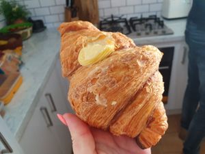 Custard vegan croissant at Square 44 in Surrey Downs