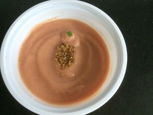 Vegan vegetable sauce at Oasis Vegan Treats in Vadodara