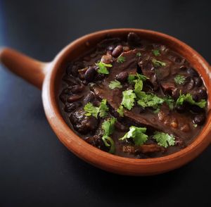 Feijoada de cogumelos at Talo in Salvador