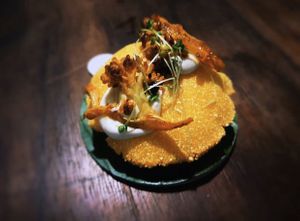 Gordita inflada at Talo in Salvador