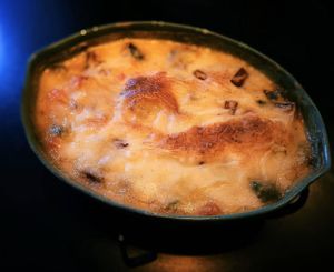 Escondidinho de tofu defumado at Talo in Salvador