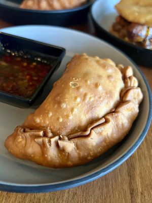Empanada  at Desmond's Island Soul Grill in Virginia Beach