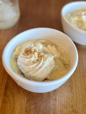 Banana pudding   at Desmond's Island Soul Grill in Virginia Beach
