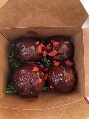 Guava balls at Desmond's Island Soul Grill in Virginia Beach