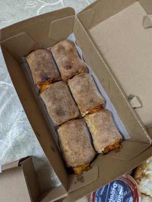 Vegan dough balls at NKD Pizza in Abu Dhabi