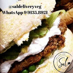 Vegan Burger at Sal  in Florianopolis