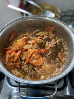 Seitan roast beef at Sal  in Florianopolis