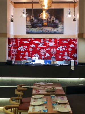 Interiors & Mocktail Bar at The Flaming Bowl in Kolkata