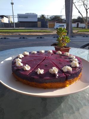 Tarta de Arándanos at Nomade in La Serena