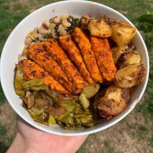 Buddha Bowl at Flourish Plant-Based Eatery in Evansville