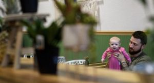 Cool space... at Flourish Plant-Based Eatery in Evansville