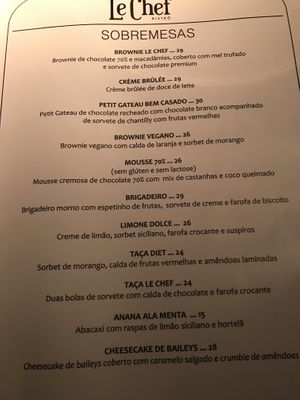   at Le Chef Bistrô in Recife