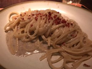 Carbonara at Le Chef Bistrô in Recife