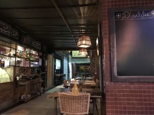 Outside facade at D' Vilela Bistrô in Brasilia