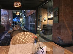 Outside facade at D' Vilela Bistrô in Brasilia