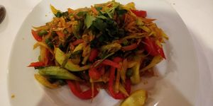 Chow Mein at Om in Montreal