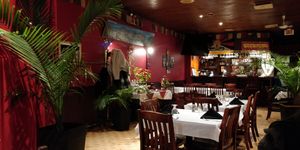 Inside at Om in Montreal