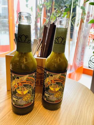 Matcha lemonade - Homei Gyoza, Bonn  at Homei Gyoza in Bonn