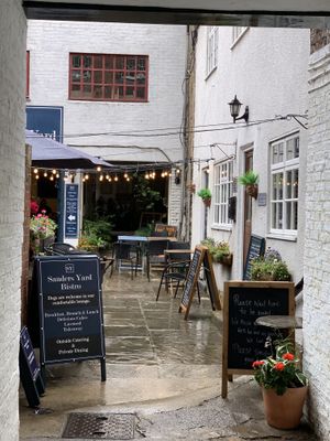Courtyard  at Sanders Yard in Whitby