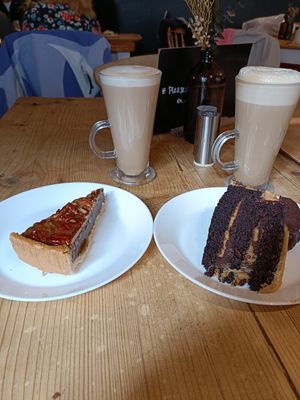Coffee and Cake at Sanders Yard in Whitby