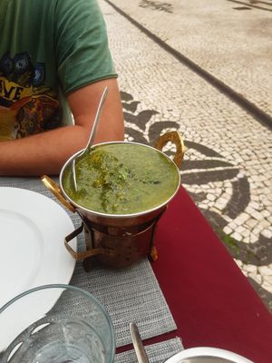 Aloo Palak at India Gate in Funchal