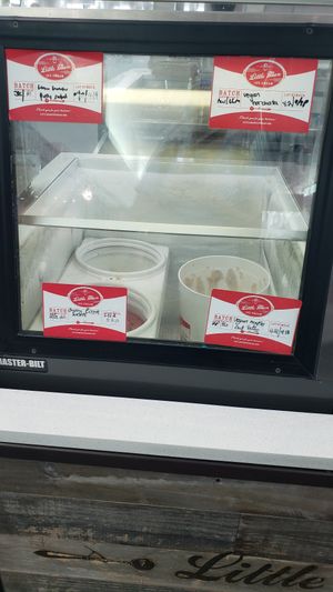 4 flavors at DEN - Little Man Ice Cream - TC in Denver