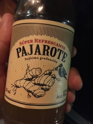 Ginger beer, 70 pesos  at Limbo in San Francisco